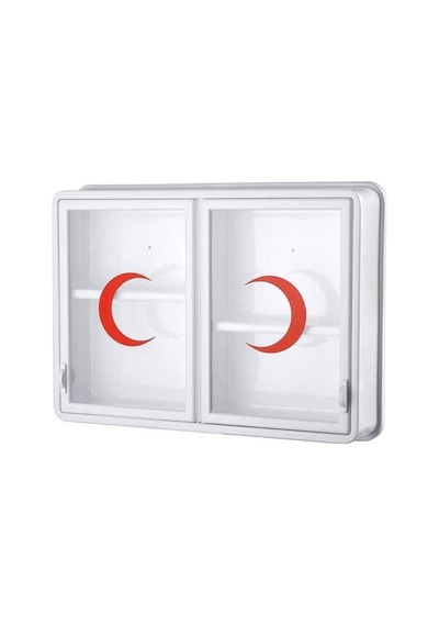 Ecza Dolabı Pratik Açılır Kapanır Kapaklı 45cmx35cmx10cm-156 Genel