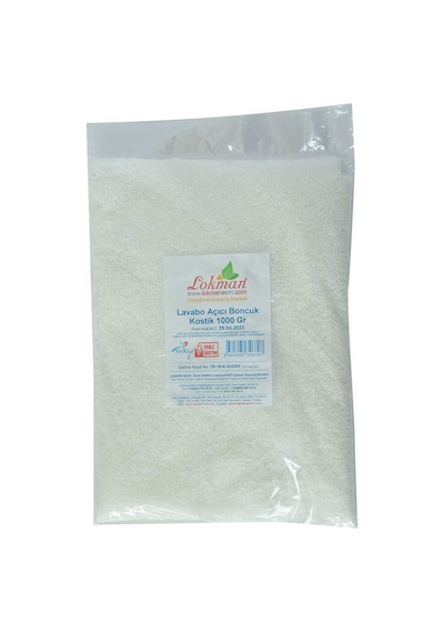 Lavabo Açıcı Boncuk Kostik 1000 Gr Paket