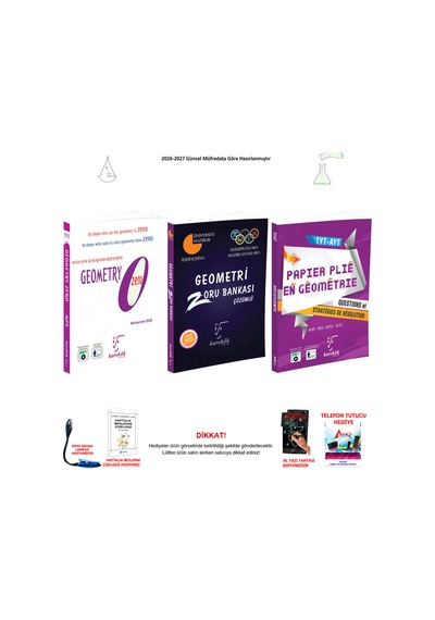 Karekök Tyt Geometri Konu Anlatımlı Soru Bankası 3 Kitap Seti