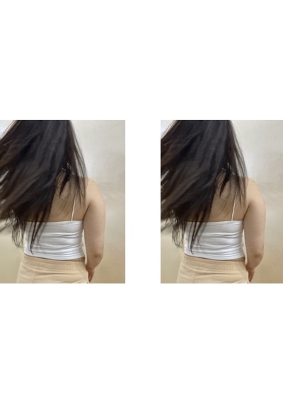 Kadın Pamuklu Crop Top Askılı Büstiyer 2 Adet