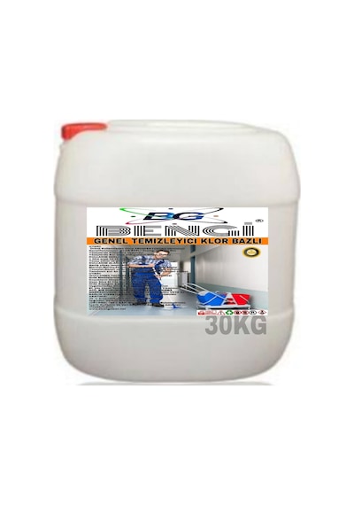 Genel Temizleyici Klor Bazlı 30kg Tekli