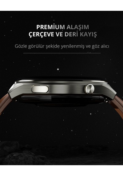 Aukey SW-2U-GY Smart Watch 2 Ultra 3.6 CM Amoled Ekran IP68 Akıllı Saat (Distribütör Garantili)