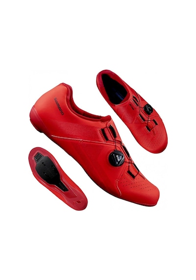 Shimano Sh-rc300 Spd/sl Yol Bisikleti Ayakkabısı Kırmızı 40 Siyah