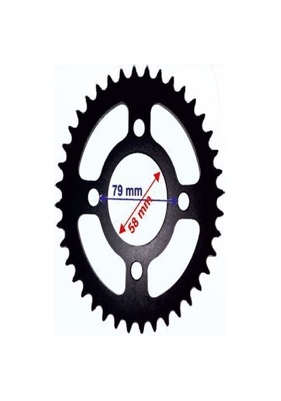 Bajaj Discover Uyumlu Arka Dişli 428-40t İç 58 Mm 4 Delikli Öm