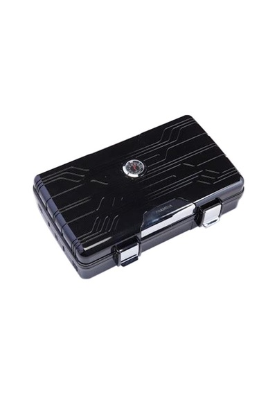 Siyah Seyahat Tipi Humidor Puro Kutusu