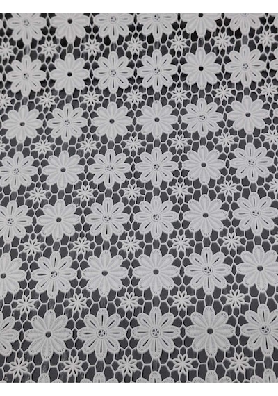 Pvc Küpür Dantel Raf Ve Dolap Örtüsü Runner Beyaz 28kpr5022 Beyaz