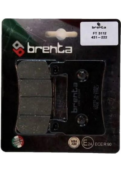 Brenta 431-222 2002-2003 Honda Cbr 954 Rr Uyumlu Ön Fren Balatası Organik Balata