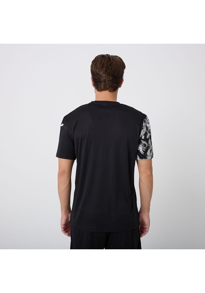 Siyah Joma Erkek Futbol T-shirt Premium Training T-shirt 9212330 Siyah