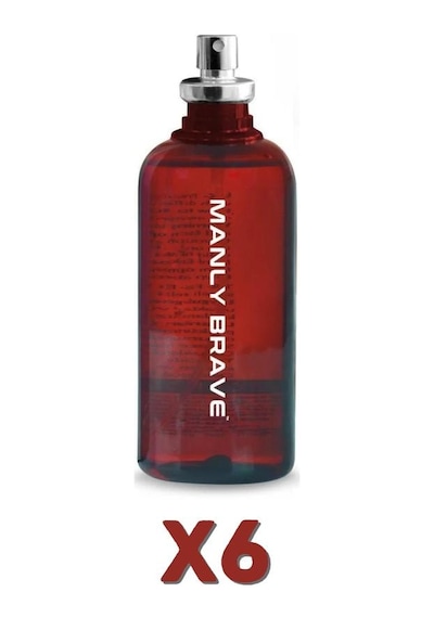 Manly Brave Erkek Parfüm EDC 6 x 125 ML