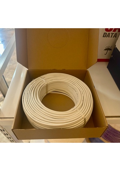 Reçber Dt 8 Diafon Kablo 100 Metre Beyaz 8x0,22 Mm2
