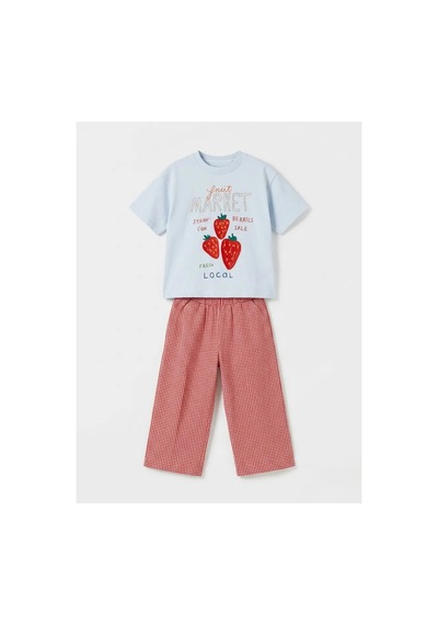 Poala Kids Strawberry Dokuma Set Çok Renkli