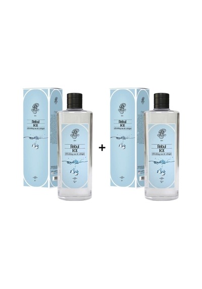 Rebul 80 Derece Ice Kolonya Cam Şişe 270 ML x 2