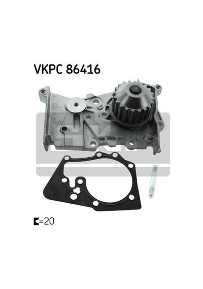 Skf Vkpc86416 Devırdaım Prımera Megane I Iı Iıı Kangoo Dokker Duster Logan Sandero Laguna I Iı Iıı Clıo Iı Iıı Scenıc I