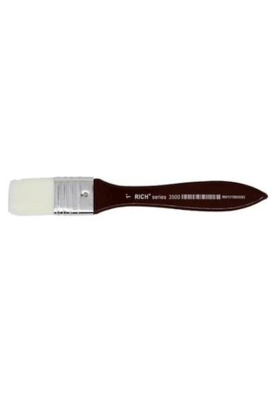 Zemin Fırçası No 1 3500 Seri Beyaz Kıllı Uç 2,5 Cm