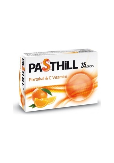 Pasthill Portakal 24 Adet Boğaz Pastil