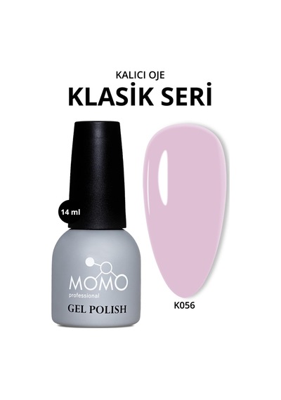 Momo Professional Kalıcı Oje K056 Uçuk Lila 14 Ml