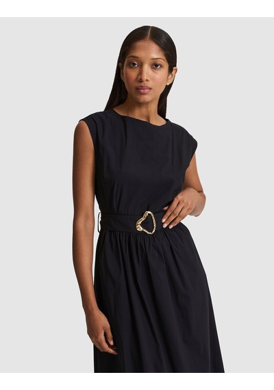 Pierre Cardin Kadın Siyah Elbise Dokuma 50321273-vr046