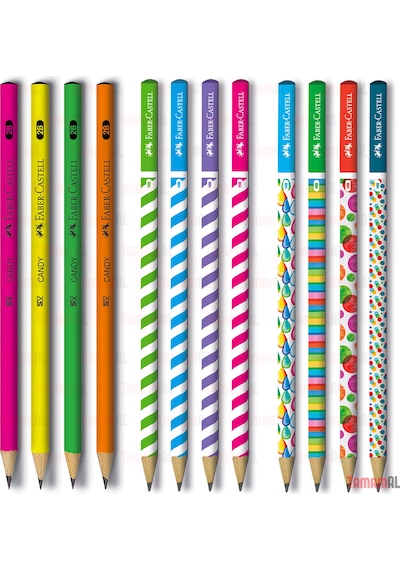 Faber Castell 72 Kurşun Kalem Krşk Renk + 4 Açacak + 6 Silgi
