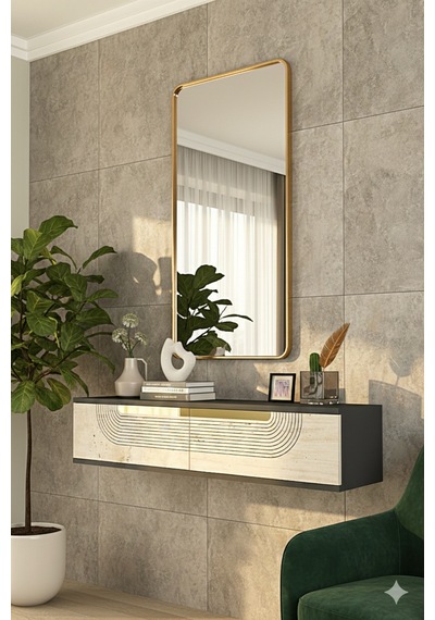 Da1202atg Meyra Dresuar Ve Antre Rafı Antrasit-traverten-gold 120cm Antrasit - traverten - Altın Da1202atg Meyra Dresuar Ve Antre Rafı Antrasit-traverten-gold 120cm Antrasit - traverten - Altın