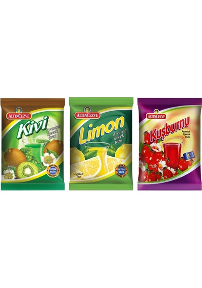 Altıncezve Kivi + Limon + Kuşburnu İçecek Tozu 3 x 250 G