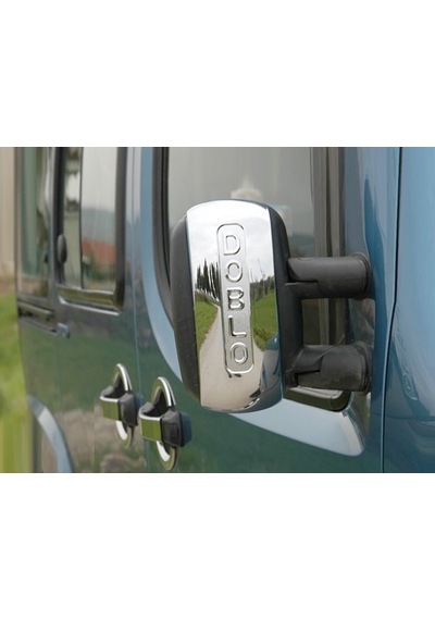 Fiat Doblo Abs Krom Ayna Kapağı 2 Parça 2000-2010 Arası