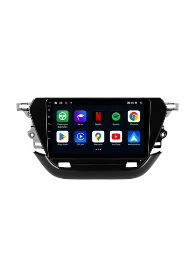 Opel Corsa 2020-2024 Android Multimedya Carplay Android Auto Navigasyon Kameralı 8gb Ram 128gb 9"