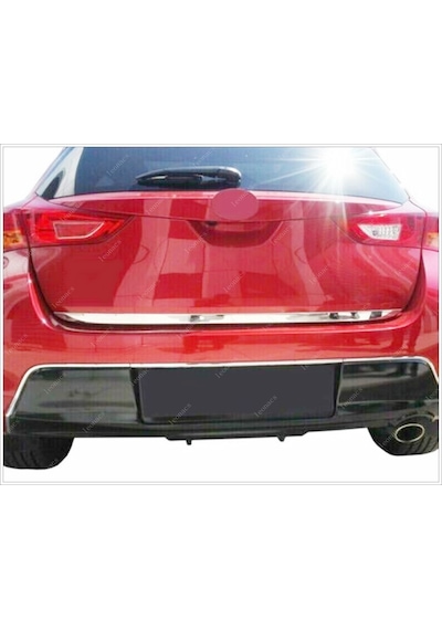 Toyota Uyumlu Auris Krom Bagaj Alt Çıta 2012 Üzeri Paslanmaz Çelik