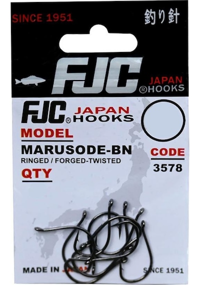 Fjc 3578 Marusode Black Nickel İğne No:3 16 Adet