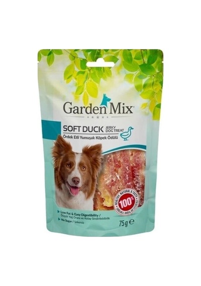 Garden Mix Ördek Etli Yumuşak Köpek Ödül Maması 75 Gr