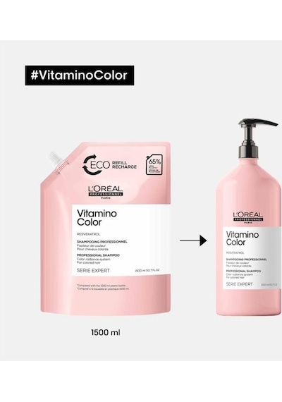 L'Oréal Professionnel Vitamino Color Shampoo Refill 1500 ML