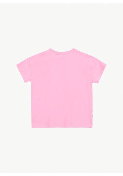 Barbie Pembe Pamuk Karışımlı T-shirt Brb6sg-tst6418