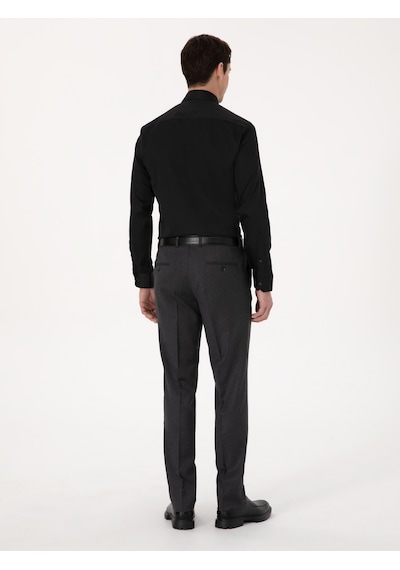 Cacharel Antrasit Slim Fit Kumaş Pantolon Gri