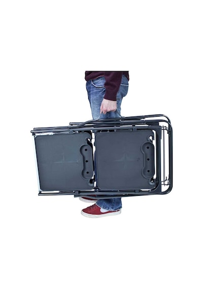 Gci Slimfold Katlanır Pişirme Kamp Masası Siyah