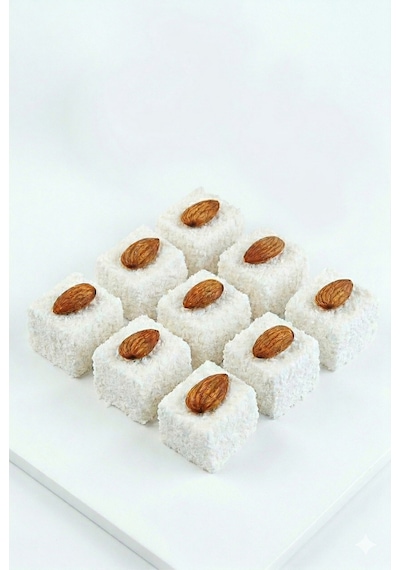 Premium Bademli Basma Lokum 1000gr