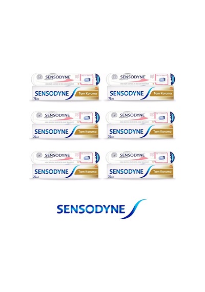 Tam Koruma Diş Macunu 75 Ml + Yumuşak Diş Fırçası X 6 Adet