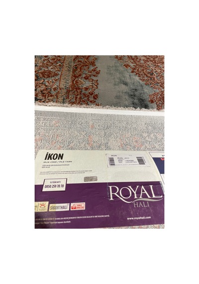 Ikon Ik01d Antrasit Halı Çok Renkli