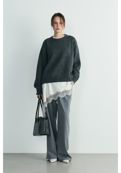 Suud Collection Füme Bella Oversize Kazak