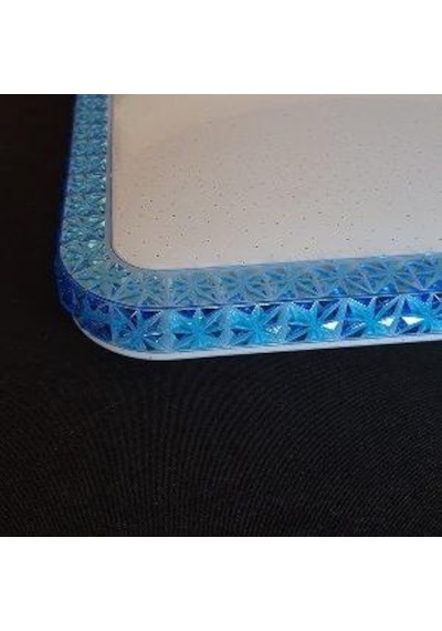 43x43 Mavi Kenarlı Sıva Üstü Led Panel Armatür 42w Mavi