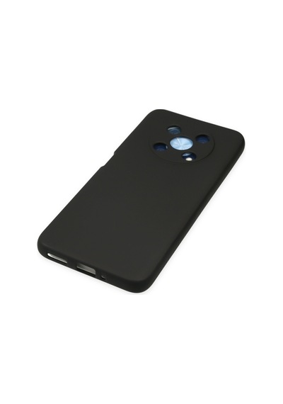 Huawei Nova Y90 Uyumlu Kılıf Nano İçi Kadife Silikon - Siyah