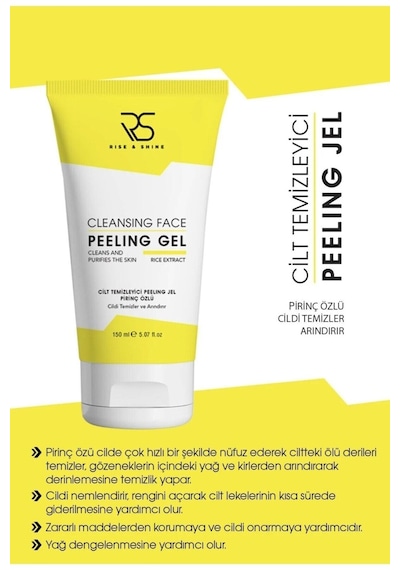 Bee Beauty Pirinç Peeling Jel 40 Ml