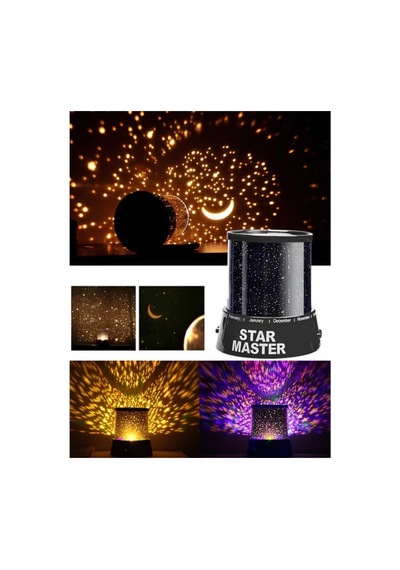 Tr Tavana Yıldız Yansıtan Projeksiyon Gece Lambası Usb Çalışan