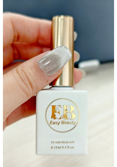 15ml Kedi Gözü Kalıcı Oje - Simli Cat Eye Gel Polısh Cg1 - Tpo İçermez - Protez Tırnak Ojesi 76-cg1