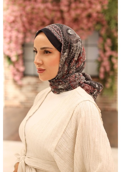 Silk Home Nariya Şal 90001-13 Bordo