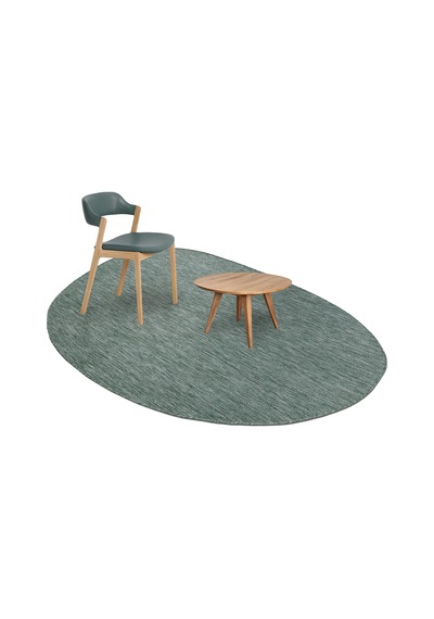 Konfor Halı Tema 9037 Yeşil Sisal Hasır İç Dış Mekan Kilim Dekoratif Bahçe Balkon Salon Halısı Yeşil