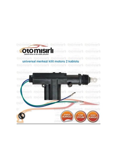 Merkezi Kilit Motoru Universal 2 Kablolu 12V