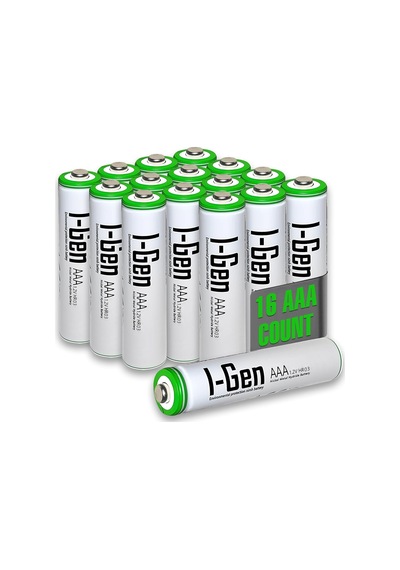 B136 16 Adet Aaa 900 Mah Şarj Edilebilir İnce Kalem Pil 1.2v Ni-mh Şarjlı Pil