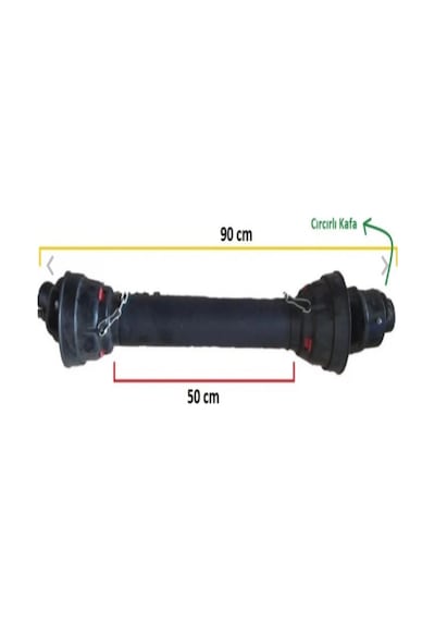Tamburlu Çayır Biçme Cırcırlı Şaft Takımı 90 Cm