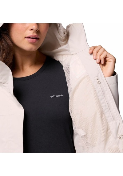 Columbia Hikebound Iı Long Kadın Yağmurluk-9118 Bej