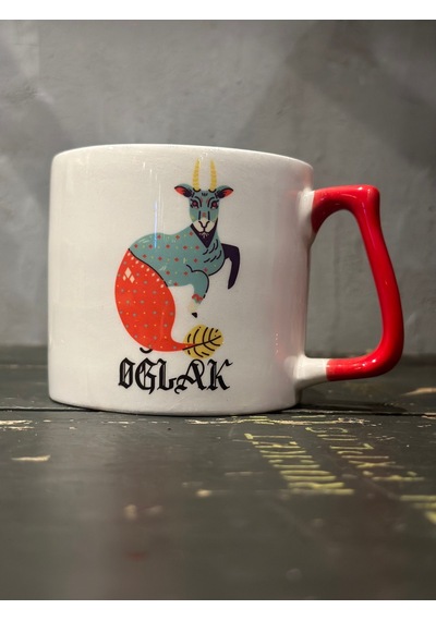 Oğlak Burcu Tasarım Kupa