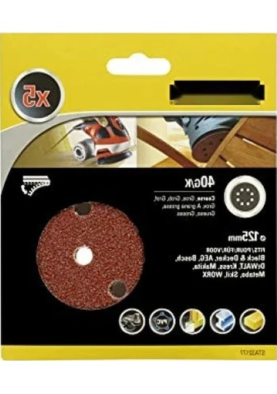 40g 125 Mm Kendinden Yapışkanlı Zımpara Disk Seti 5 Adet